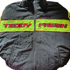 Teddy Fresh Color Block Windbreaker Jacket M/L Brand New